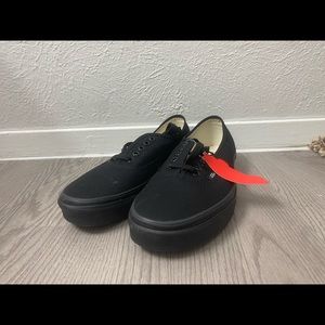 Black vans. Mens size 10.5.